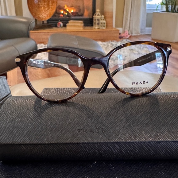 Prada journal eyeglasses VPR 07T - Picture 1 of 5